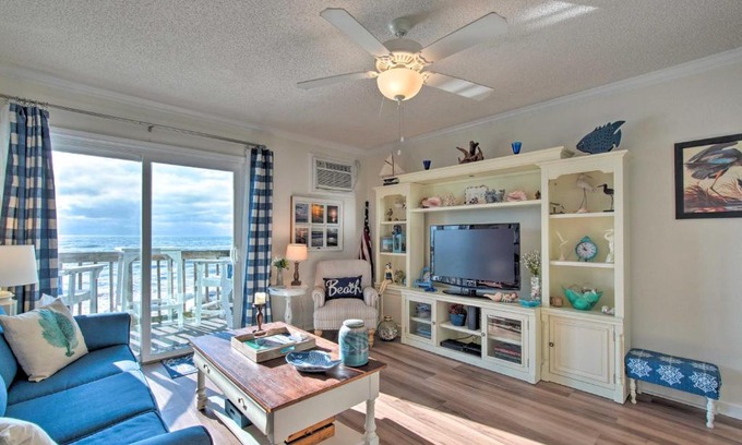 Sneads Ferry Apartment | North Topsail Beach Escape with Ocean Views!