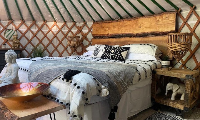 Chwilog Other | O Dan Y Coed Luxury Yurt with Hot Tub