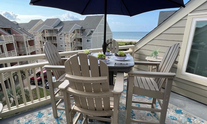 Long Beach House | Oak Island Beach Villa 1206-Coast Away