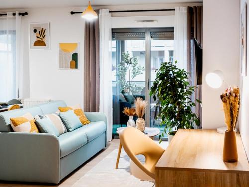 Montevrain Apartment | OASIS - 10 min from Disney, Free Parking, Self-Checkin