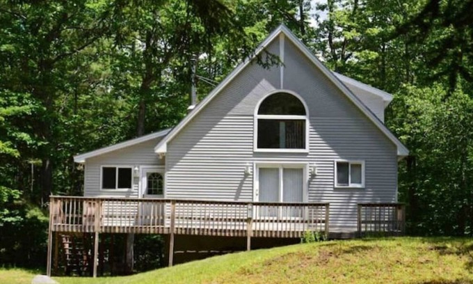 Moultonborough House | Oasis getaway - all season getaway, private community Winni Beach and mountains.