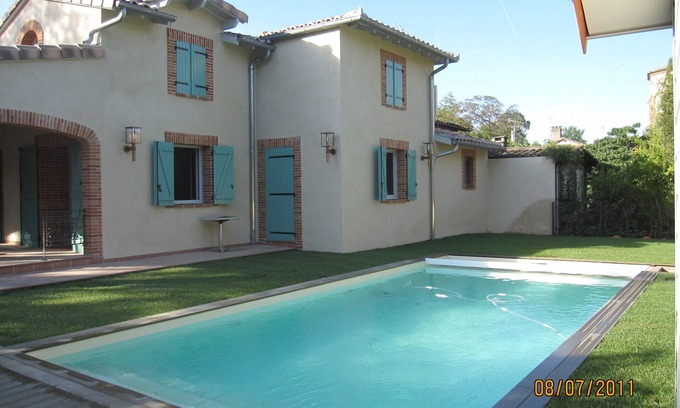 Mas-Grenier House | OCCITANE HOUSE QUIET, AIR CONDITIONED, HEATED SWIMMING POOL between TOULOUSE and MONTAUBAN