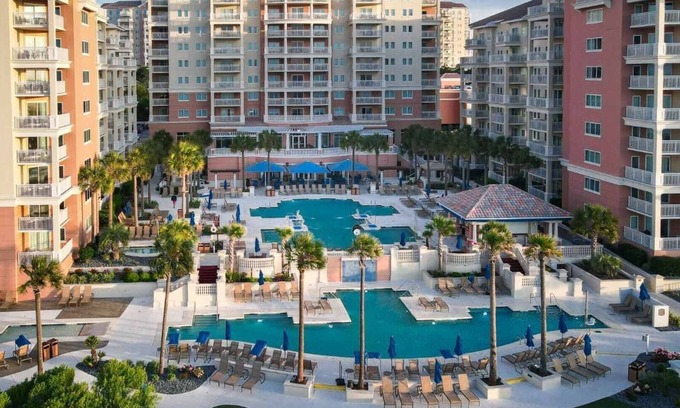 Myrtle Beach Resort | Ocean Bliss Awaits: 2 Bedroom Ocean View Villa at Marriott’s OceanWatch