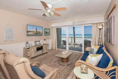 New Smyrna Beach Apartment | Ocean Club South - Oceanfront Views - Quiet Beach - Near Town