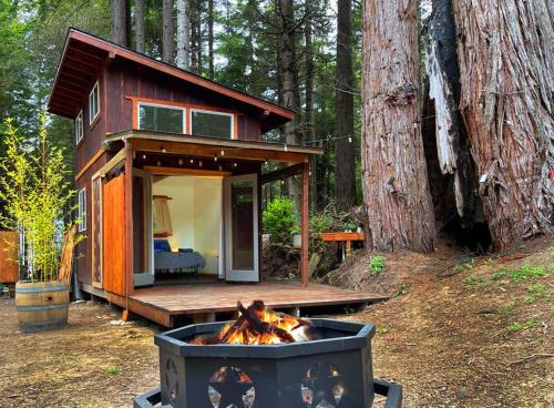 Fort Bragg Other | Ocean Forest Bungalows- Deluxe Glamping- Outdoor Showers- Off Grid