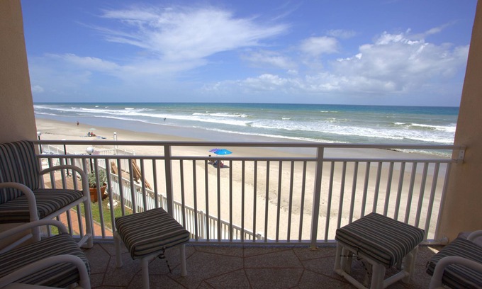Satellite Beach Condo | Ocean Front Complex -Beautiful Panoramic Ocean Views!