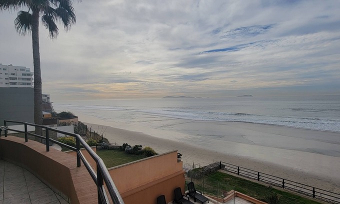 Costa de Oro Condo | Ocean Front Getaway With Private Beach Access
