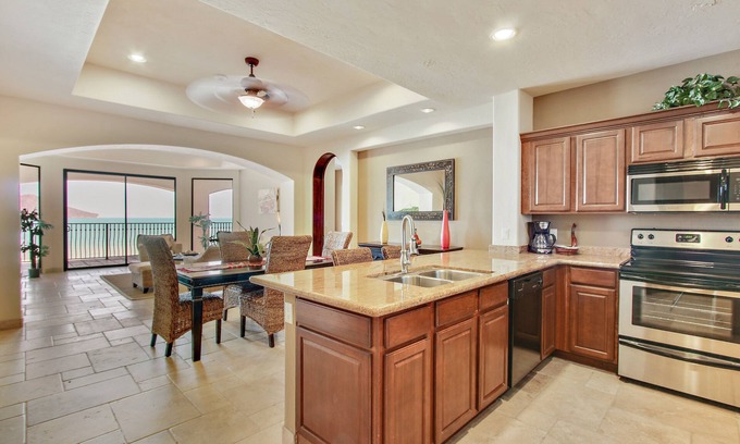San Felipe Condo | Ocean Front, Incredible View of the Sea of Cortez in the 4th Floor 403