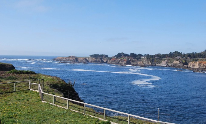 Caspar House | Ocean Front Property ~ Mendocino, Ca
