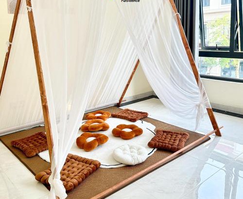 Van Giang Bed & Breakfast | Ocean Park 2 - 3 Giường Đôi ở Tầng 2 Sunny Residence