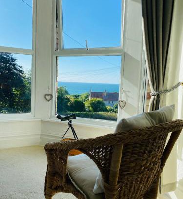 Hele House | Ocean Terrace, Ilfracombe, 4 bedrooms, Sleeps 8, Stunning Sea Views, Parking, Garden, Pet Friendly