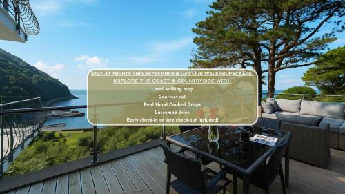 Lynmouth Apartment | Ocean Terrace, Luxury Family Apt, Sea view and Terrace, 2 BR, Parking
