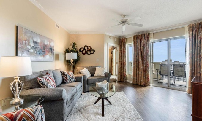 Arcadian Shores Apartment | Ocean View 3 Bedroom Unit #1607 Royale Palms condo