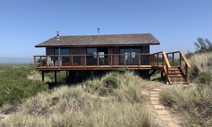 Watsonville House | Ocean View Beach House in the Sand Dunes on Monterey Bay