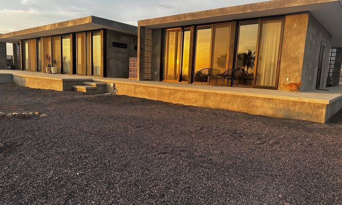 Todos Santos Cottage | Ocean View-Brand New Modern Contemporary Home- Walk to Beach-Safe and Secure