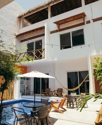 Bacocho Apartment | Ocean View House with 3 levels Terrace and Pool 5 min to Beach Bacocho Coral and Carrizalillo
