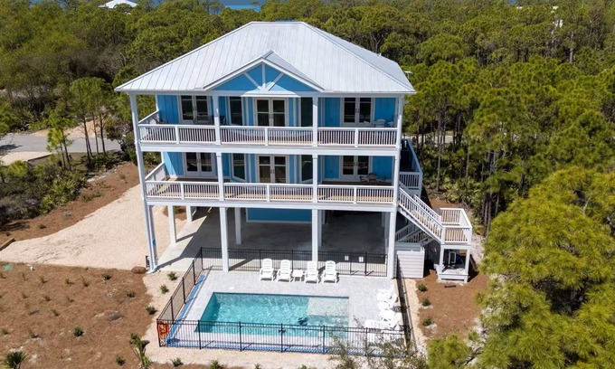 Treasure Beach Village House | Ocean View, Modern, Elegant Oasis With Private Pool In Gated, Coastal Community!