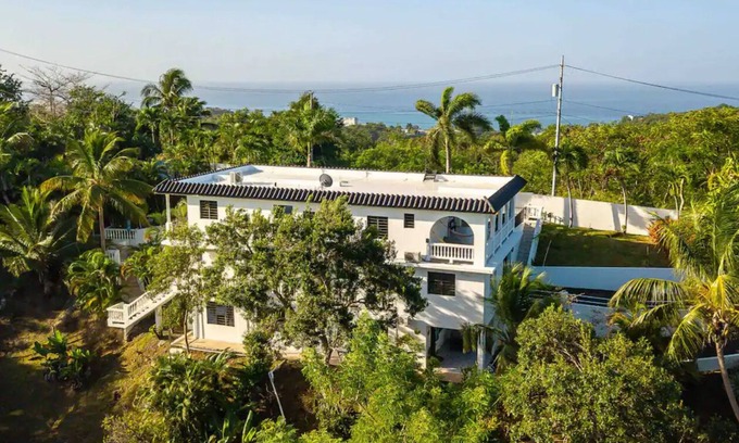 Rincon Villa | Ocean View, Mountain TOP Villa Near Steps Beach
