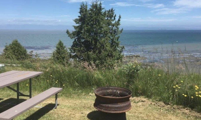 Port Angeles RV Rental | Ocean View Tent Site T4