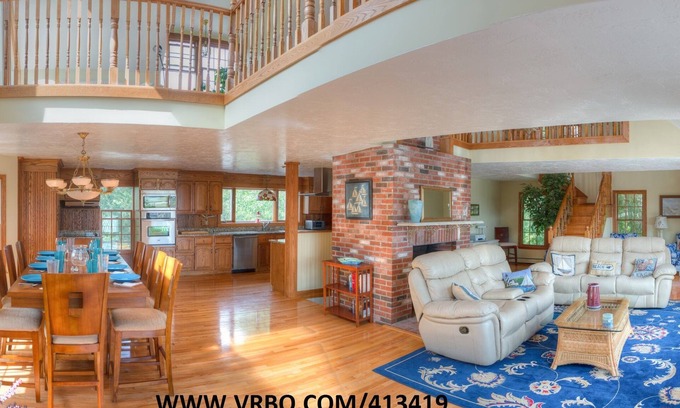 Ellisville House | Ocean Views from 3 floors! 4 Suites plus! Sleep 16, 5+baths, 5 min walk to beach