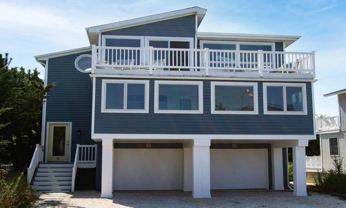 Harvey Cedars House | Ocean-views From Multiple Decks