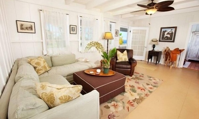 Hawi House | Ocean Views, Private Hot Tub, Swimming Pool Access, Historic Cottage