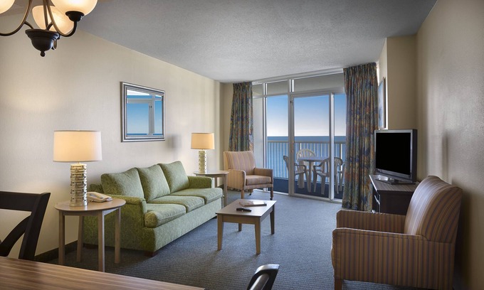 Arcadian Shores Resort | Oceanfront 2 Bedroom Condo w/Gorgeous View + Official On-Site Rental Privileges