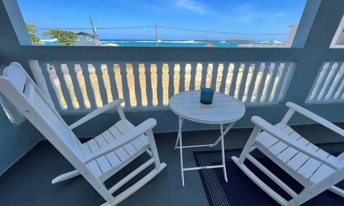 Puerto Nuevo Apartment | Oceanfront 3/1 Steps from the beach!
