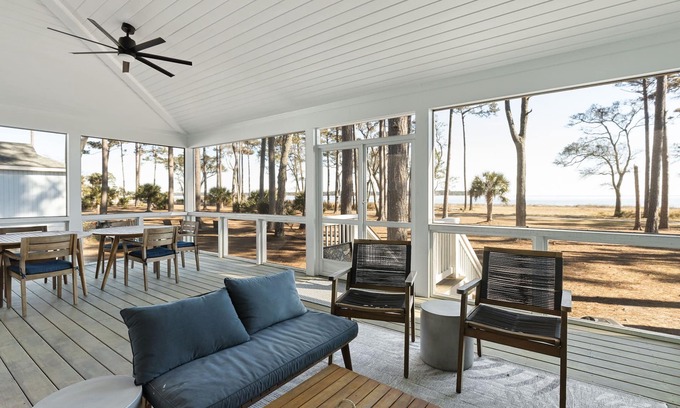Melrose on the Beach House | Oceanfront 4bdr Cottage on Daufuskie Island