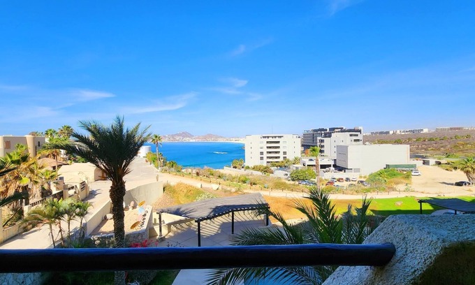 Cabo Bello Apartment | Oceanfront Condo, Steps from Cabo Bello and Monuments Beach