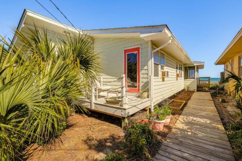 Topsail Beach House | Oceanfront Gem with Rooftop Deck Steps to Sand