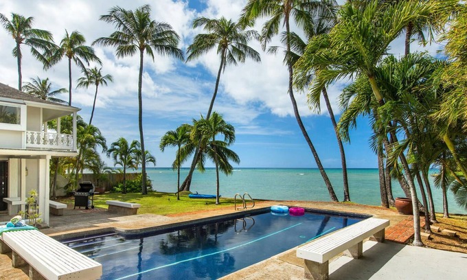 Portlock House | Oceanfront Home w/Pool, A/C, and stunning Sunset Views, Hale Kai