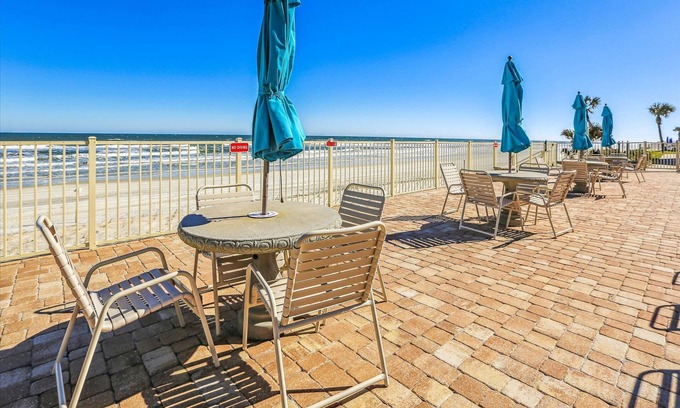 Crescent Beach Apartment | Oceanfront Luxe Bliss at St Augustine