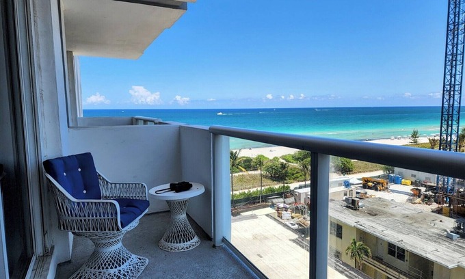 Surfside Condo | Oceanfront Luxury 2/2 With Views, Free Valet, Pool, Dogs Ok
