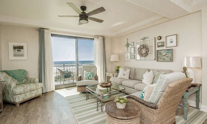 Isle of Palms Condo | Oceanfront. Luxury. Penthouse. On the Beach.