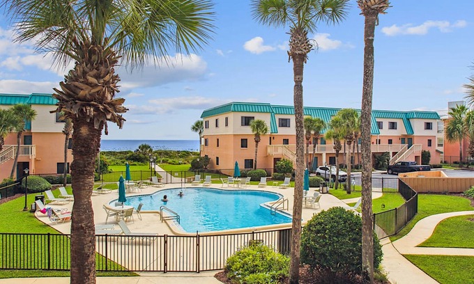 Butler Beach Apartment | Oceanfront Oasis Steps From St Augustine Beach