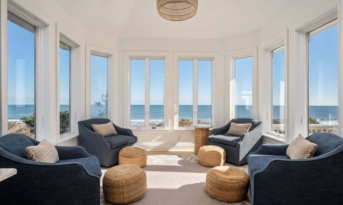 Corolla House | Oceanfront Oasis with Pool & Hot Tub!