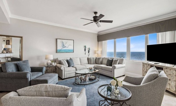 Fernandina Beach Villa | Oceanfront Penthouse: Your Coastal Haven
