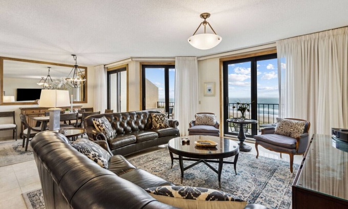 Fernandina Beach Villa | Oceanfront Penthouse Paradise: Stunning Views