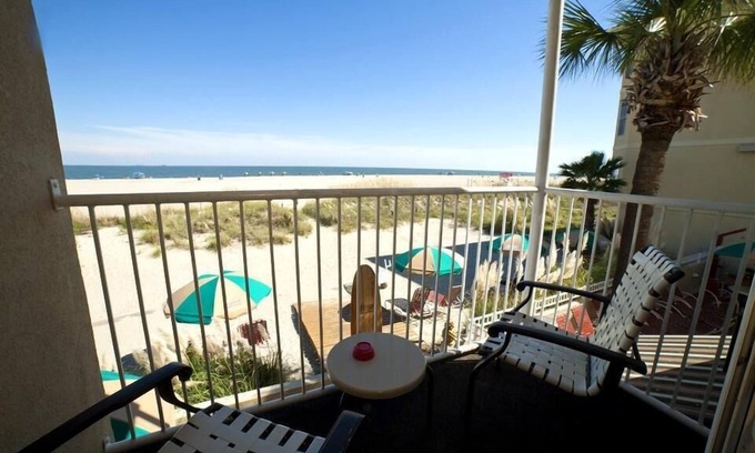 Tybee Island Hotel | Oceanfront Room w/Private Balcony, WiFi, and Incredible Water Views