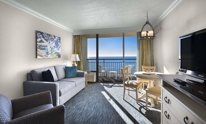 Myrtle Beach Resort | Oceanfront Suite at Coral Beach Resort - Full Access to Amenities!