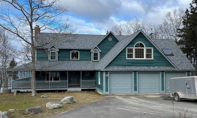 Deer Isle House | Oceanfront - Tranquil 4-bedroom, 3.5 bath Deer Isle home with fiber Internet, AC