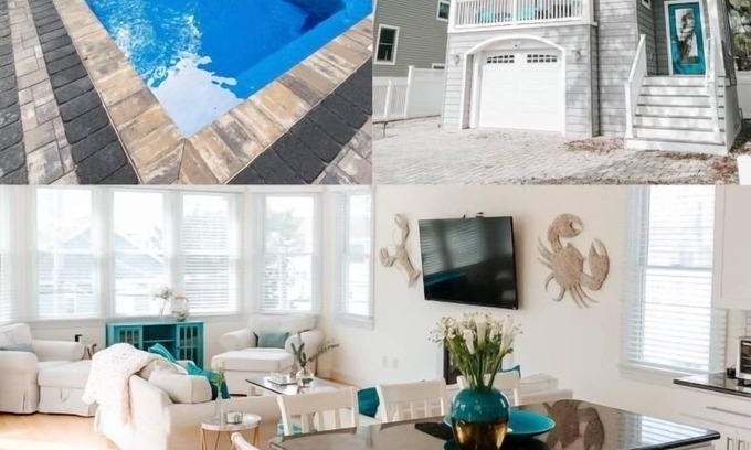 North Beach Haven House | Oceanside House w POOL Near Bay Village and FI - 2 Masters, Elevator, Sleeps 10