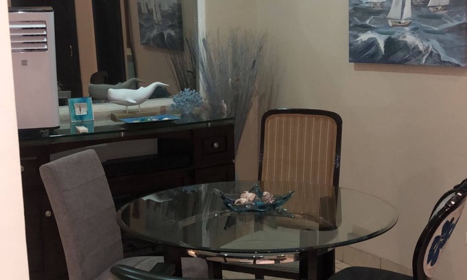 Triangulo de Oro Apartment | Oceanview Full Condo, 2BR 2bth, Gym, Pool, Beachfront