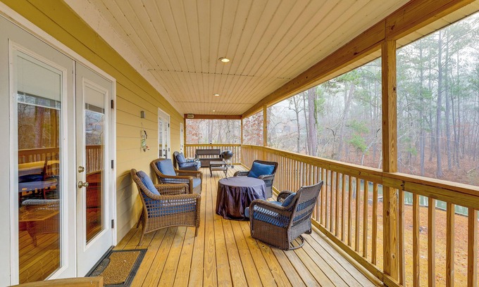 Milledgeville House | Oconee Lake House w/Private Dock