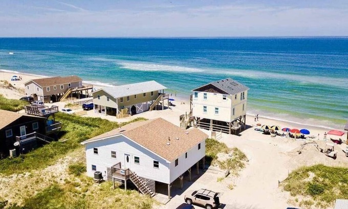 South Nags Head House | OCS4 - Semi-Ocean-Front South Nags Head Home with Gorgeous Views