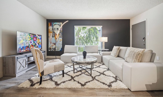 The Galleria Apartment | October Perks Relax & Unwind Saltwater Pool in the Galleria