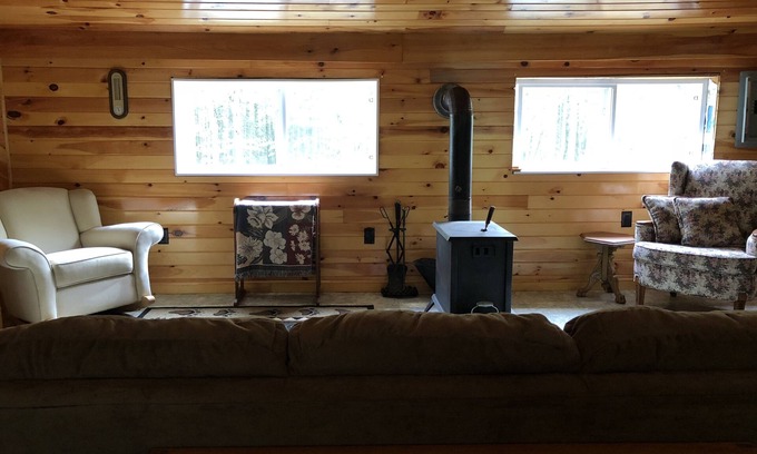 Newry Cabin | Off-the-Grid Easy Access Cabin to the A.T. in Andover Notch .
