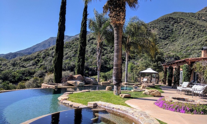 Ojai Villa | Ojai Vineyard Estate on 40 acres