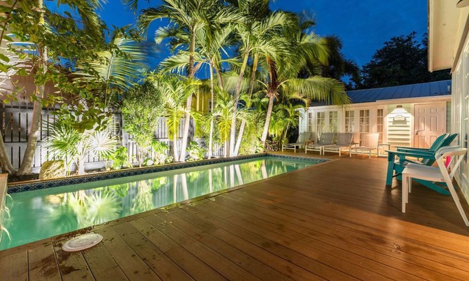 Old Town Cottage | Old Town Key West Compound with Pool, Parking and Privacy One Block Off Duval!